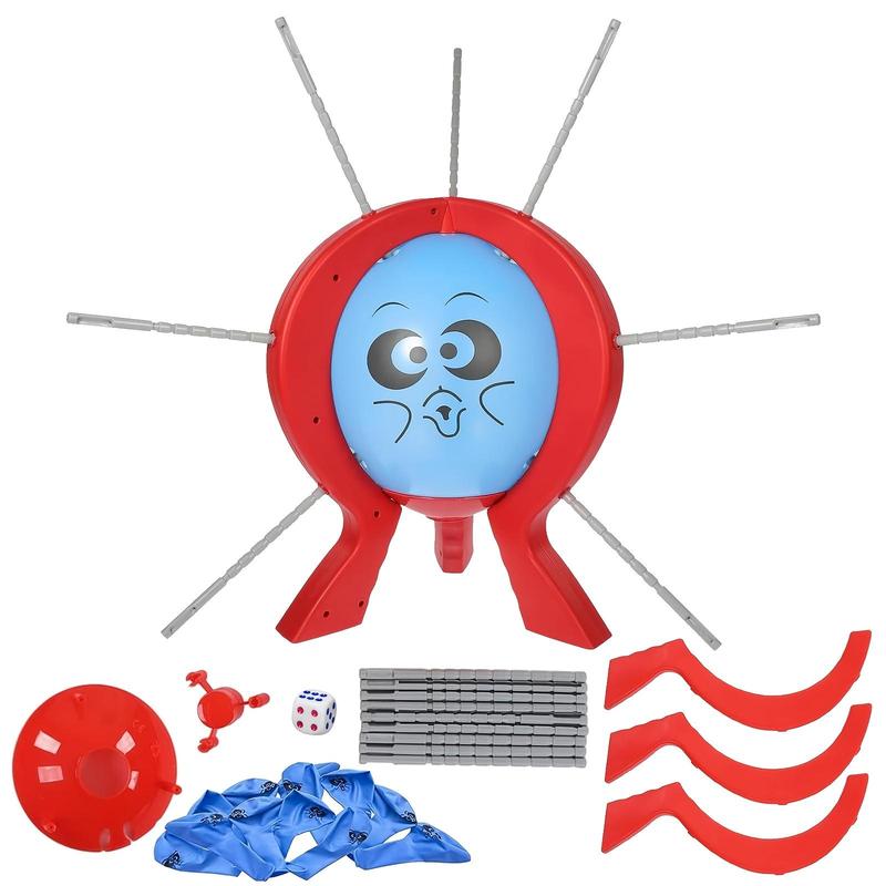 Balloon Launcher Game, 1 Set Interactive Desktop Game, Party Game for Teens & Adults, Party Supplies for Holiday & Family Gathering,Christmas present