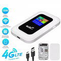 5G Unlocked LTE LCD Portable Mobile Broadband Wireless WiFi Router MiFi hotspot 150Mbps 4G/5G Bands 10 Users Battery 3000mAh Gift