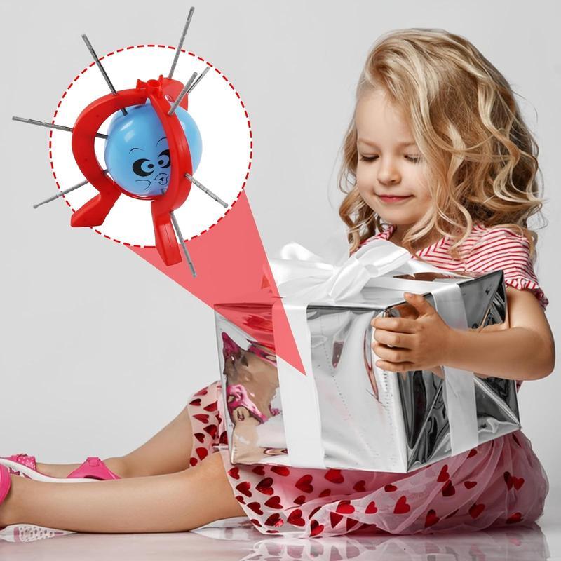 Balloon Launcher Game, 1 Set Interactive Desktop Game, Party Game for Teens & Adults, Party Supplies for Holiday & Family Gathering,Christmas present